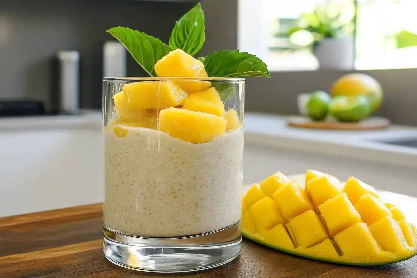 Mango Blended Overnight Oats: Easy, Creamy, and Nourishing