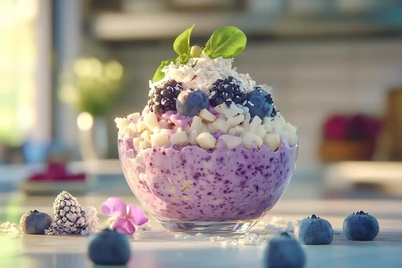 Creamy Blueberry Coconut Oats: The 5-Minute Morning Fuel