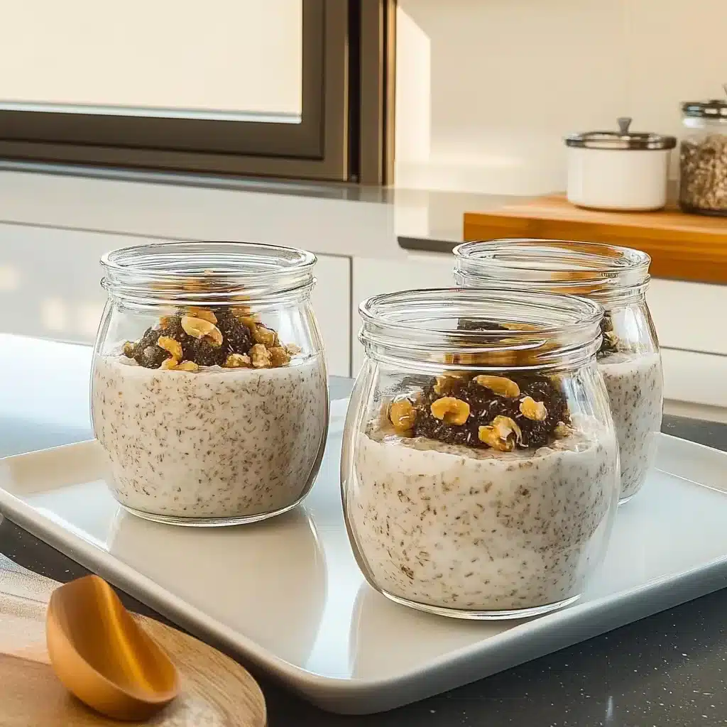 Gut-friendly overnight oats ingredients