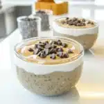 Mixing base for chocolate chip overnight oats