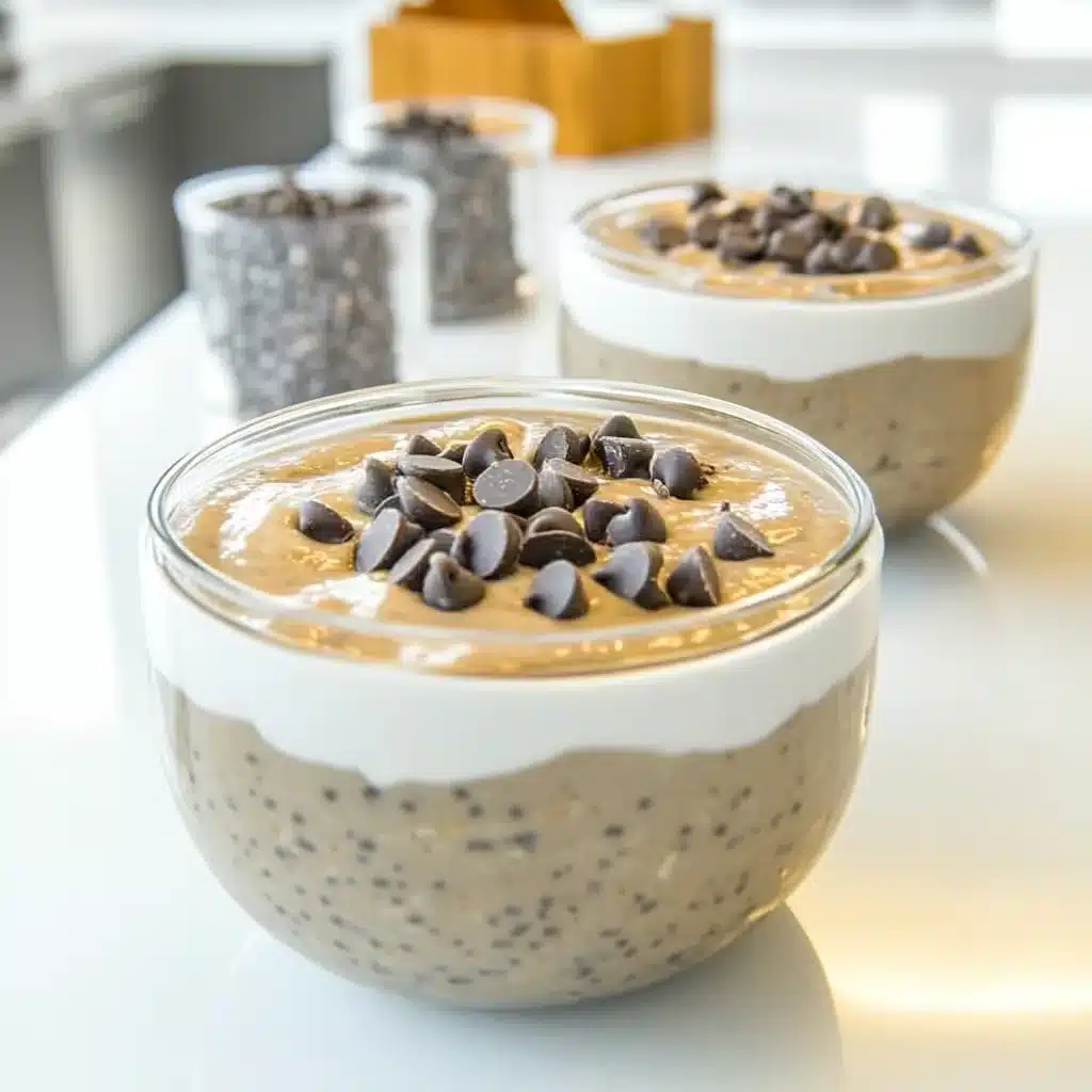 Mixing base for chocolate chip overnight oats