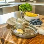 four-step process of making overnight oats recipe