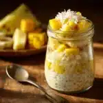 Sunkissed Tropical Overnight Oats: Healthy, Vibrant Breakfast Recipe