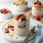 Best jars for overnight oats filled with fruit and toppings