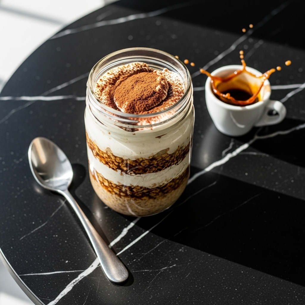 Tiramisu Pro-Oats : 5-Min Low-Carb Breakfast That Feels Like Dessert