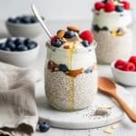 Skyr Chia Overnight Oats: Creamy High-Protein Breakfast