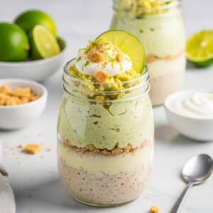 Zesty Key Lime Pie Overnight Oats : Bright, Creamy & No-Bake
