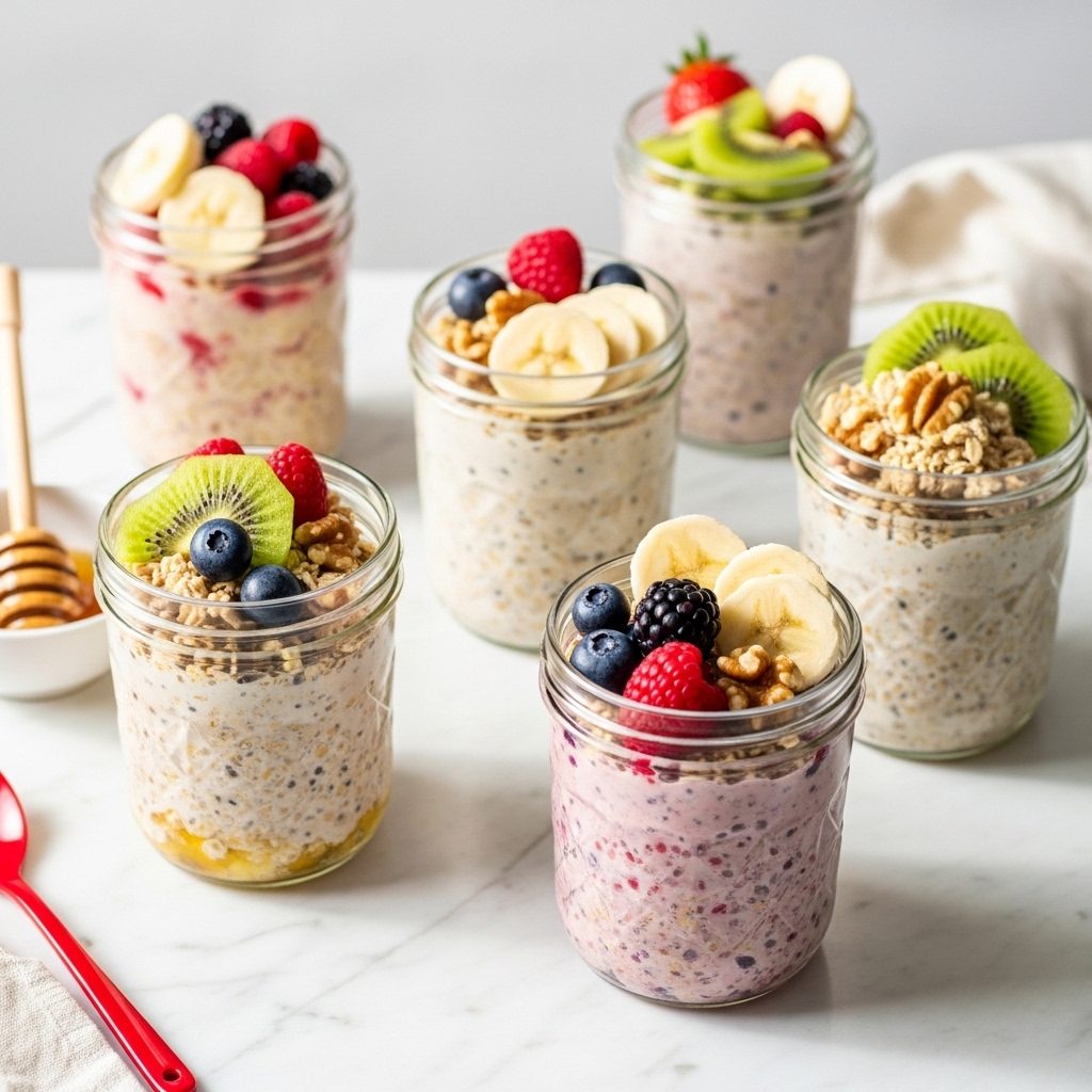 5 Healthy Easy Overnight Oats Recipes