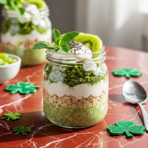 St. Patrick's Day Overnight Oats