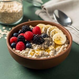 Overnight steel cut oats