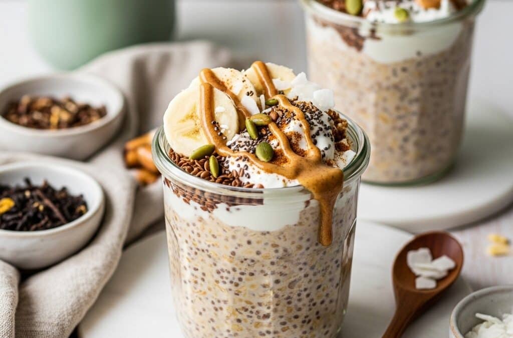 Cortisol Reducing Overnight Oats Recipe