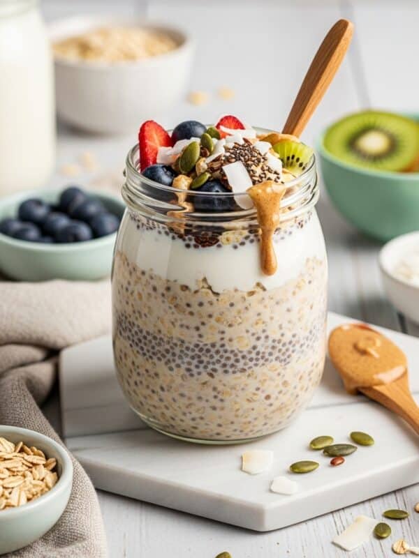 Low FODMAP Gut Healing Overnight Oats Recipe