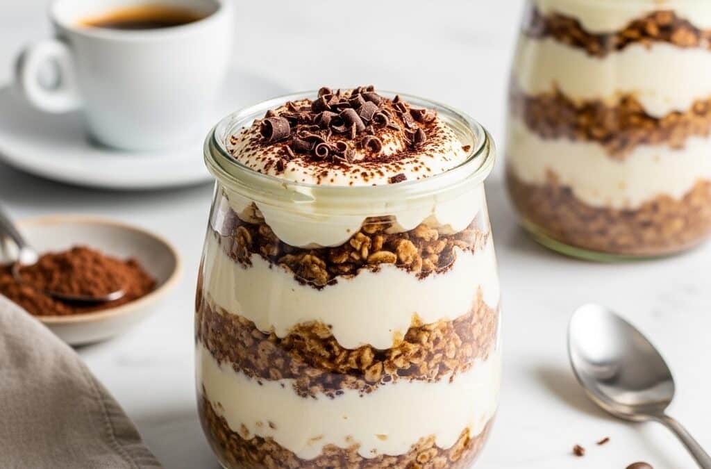 Tiramisu Overnight Oats Recipe: Easy & Delicious