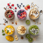 6 Healthy Overnight Oats