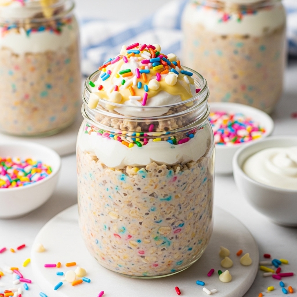 Funfetti Overnight Oats: Easy & Fun Breakfast