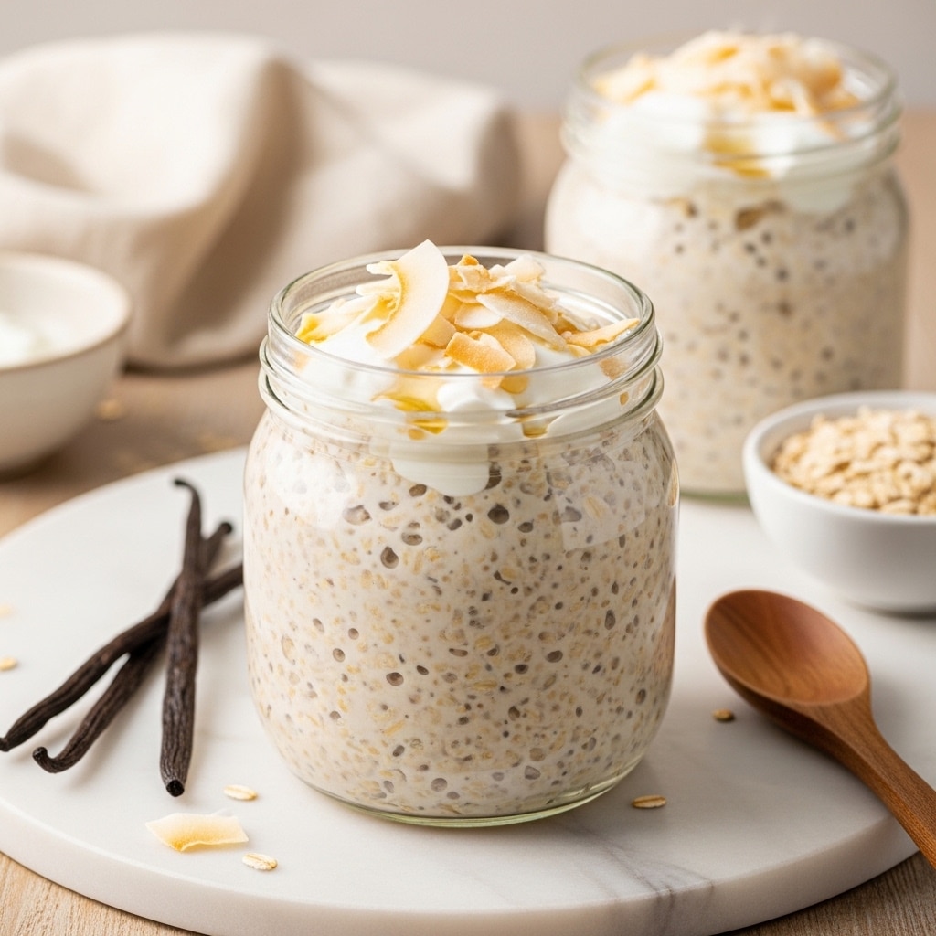 Vanilla Bean Overnight Oats Recipe