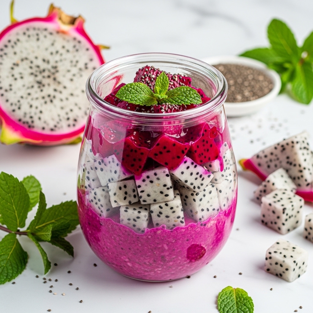 Dragonfruit Overnight Oats Recipe: Vibrant and Creamy