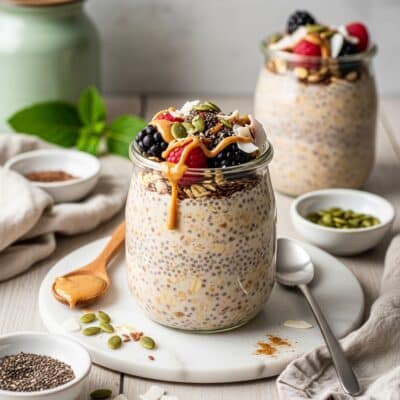 Hormone Balancing Overnight Oats: A Simple Morning Fix