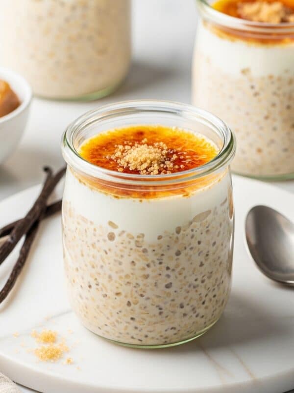 Creme Brulee Overnight Oats Recipe