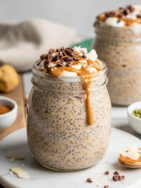 Adaptogenic Mushroom Overnight Oats Recipe