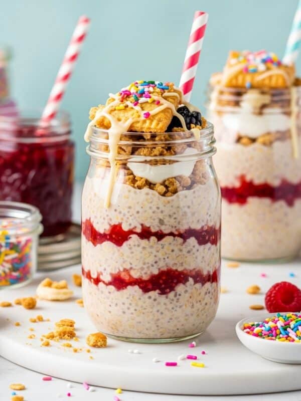 Pop Tart Overnight Oats Recipe You’ll Actually Love