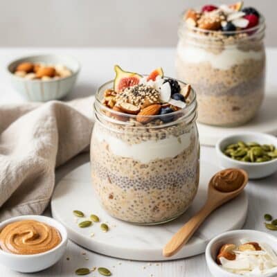 Menopause Bone Health Overnight Oats Recipe