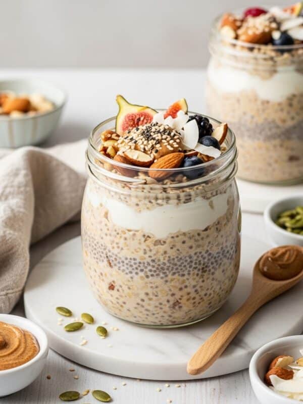 Menopause Bone Health Overnight Oats Recipe