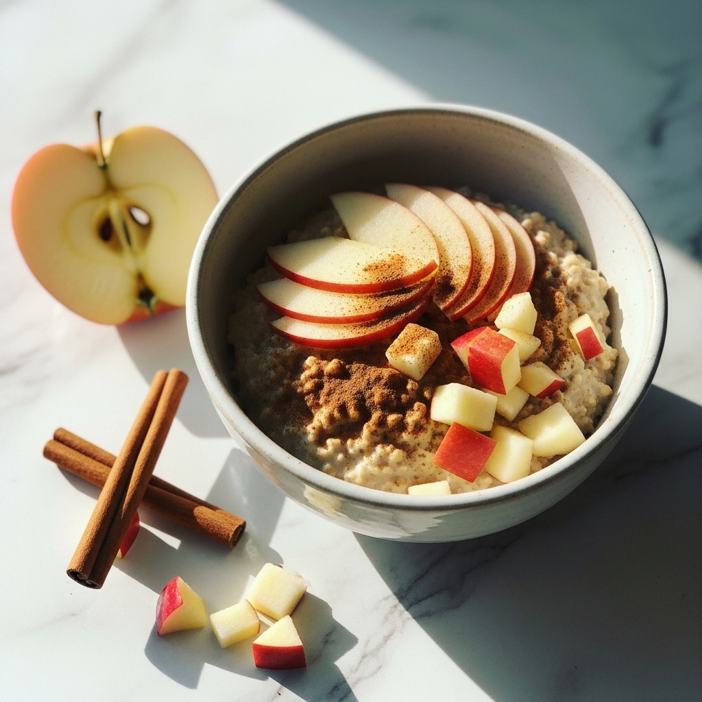 Apple Cinnamon Overnight Oats