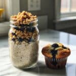 Blueberry Muffin Overnight Oats
