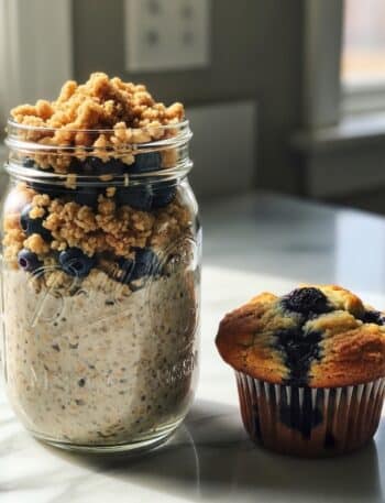 Blueberry Muffin Overnight Oats