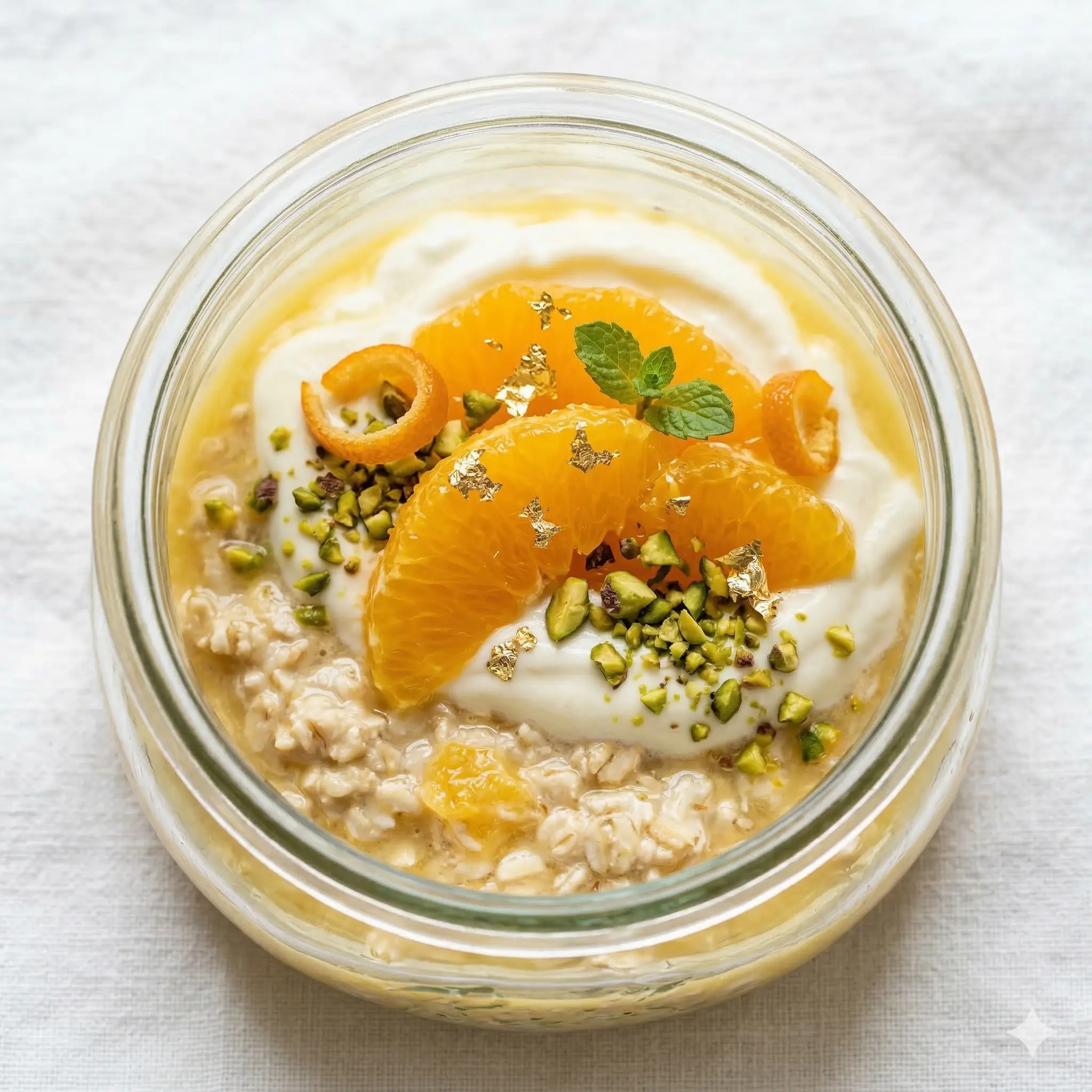 Princess Diana orange juice oats