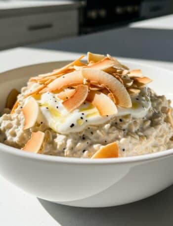 Coconut Cream Pie Overnight Oats