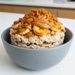 Banana Biscoff Overnight Oats