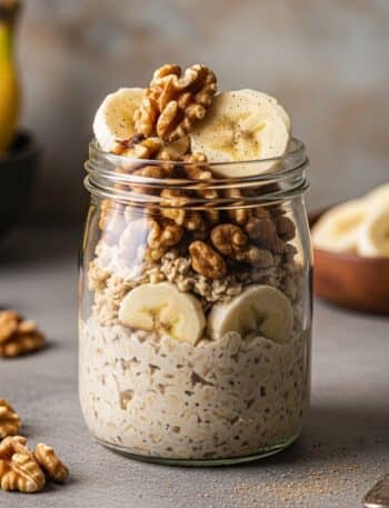 Banana Bread Overnight Oats