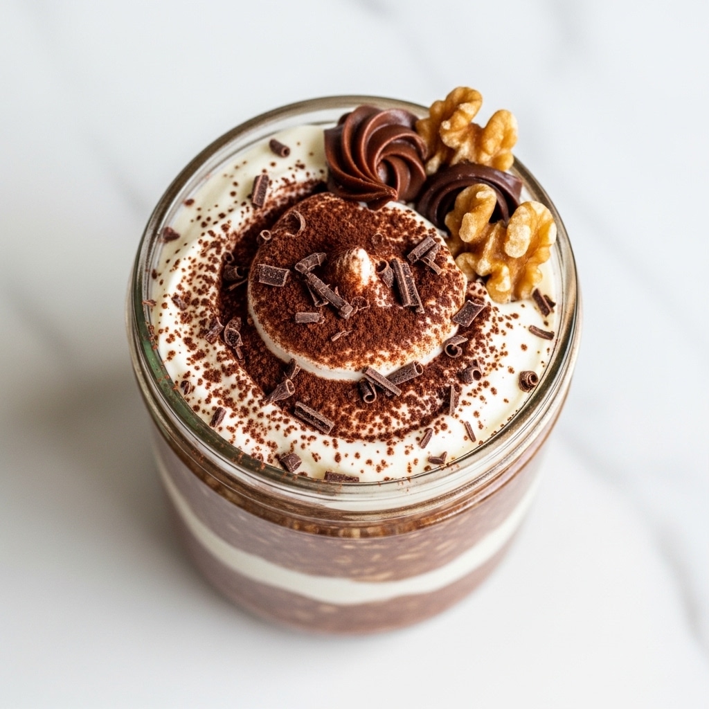 Brownie Batter Overnight Oats