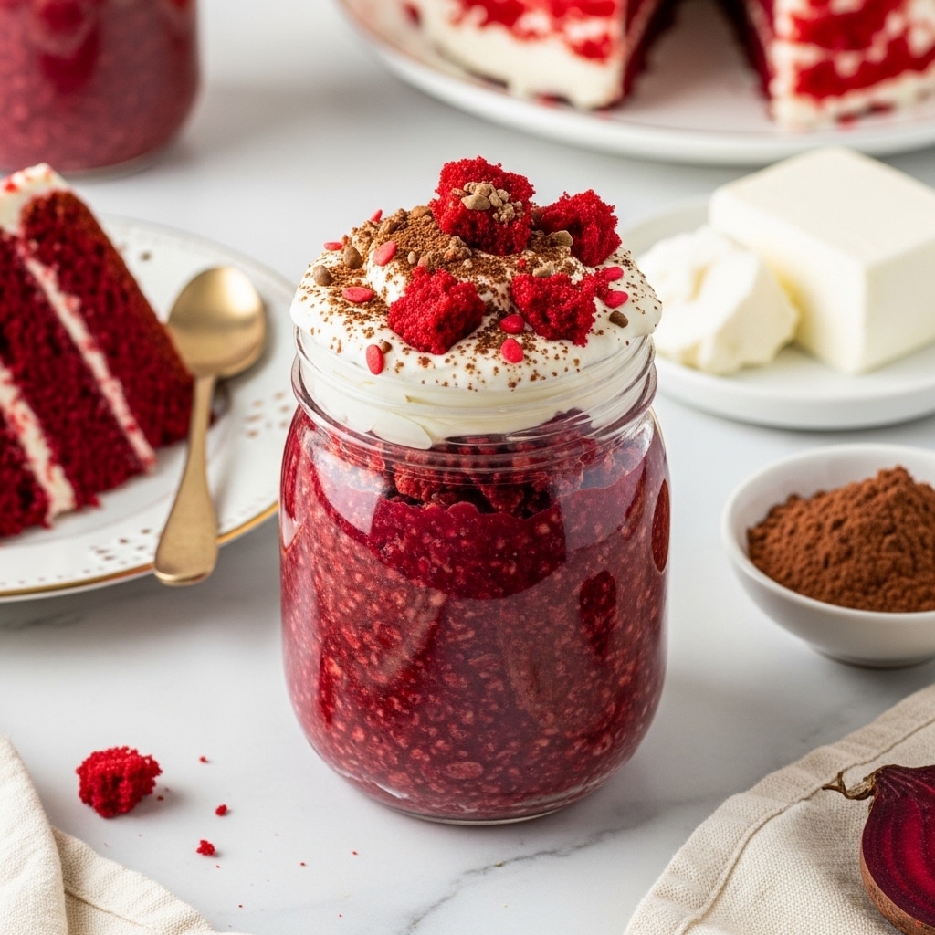 Red Velvet Overnight Oats