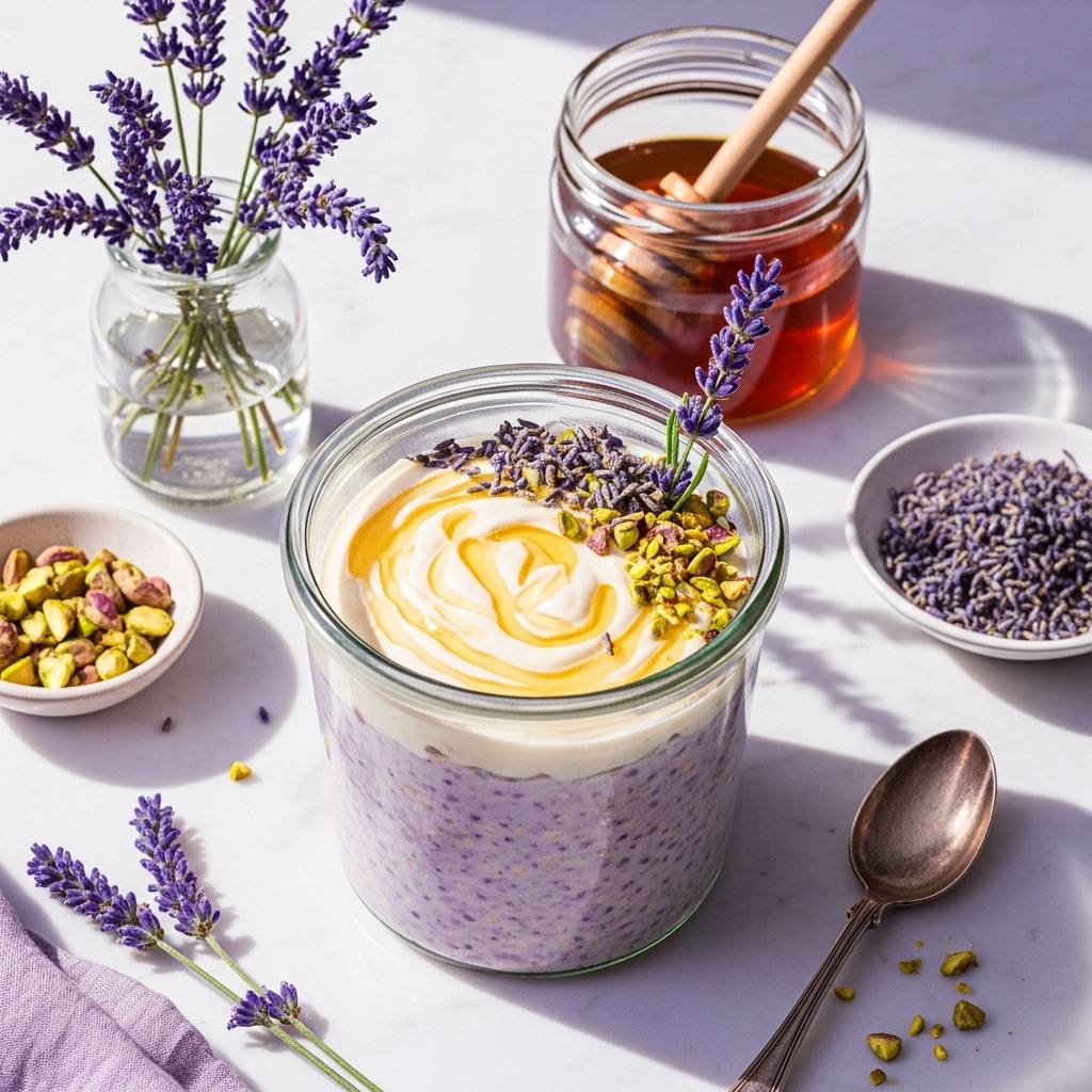 Lavender Overnight Oats