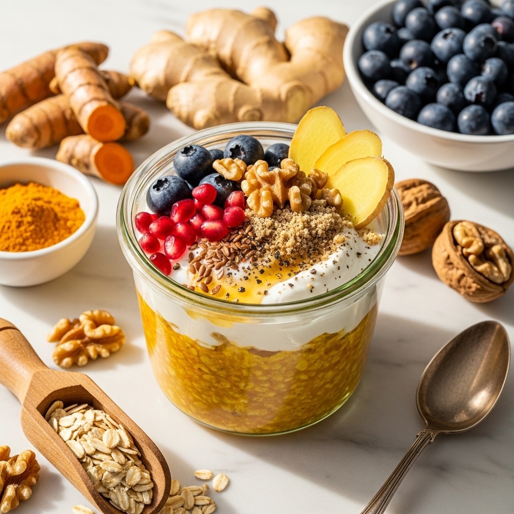 Anti-Inflammatory Overnight Oats