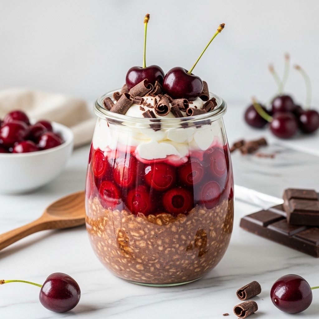 Black Forest Overnight Oats Recipe You’ll Love