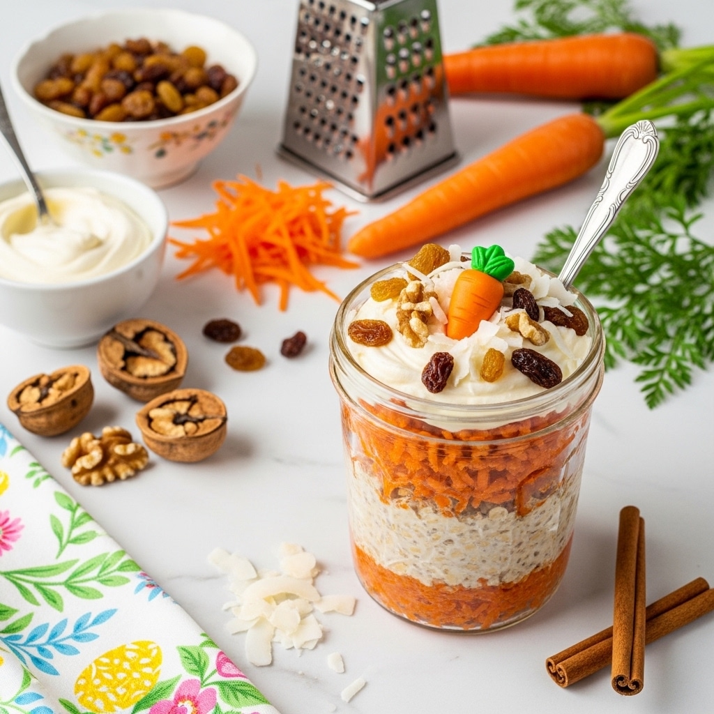 Carrot Cake Overnight Oats