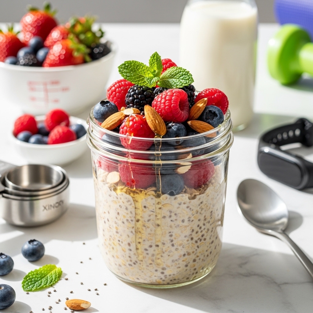 Low Calorie Overnight Oats for Weight Loss