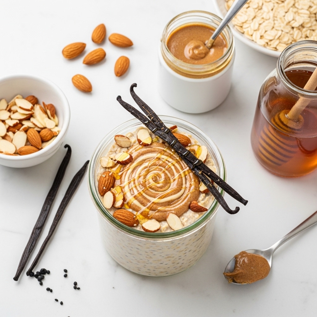 Vanilla Almond Overnight Oats