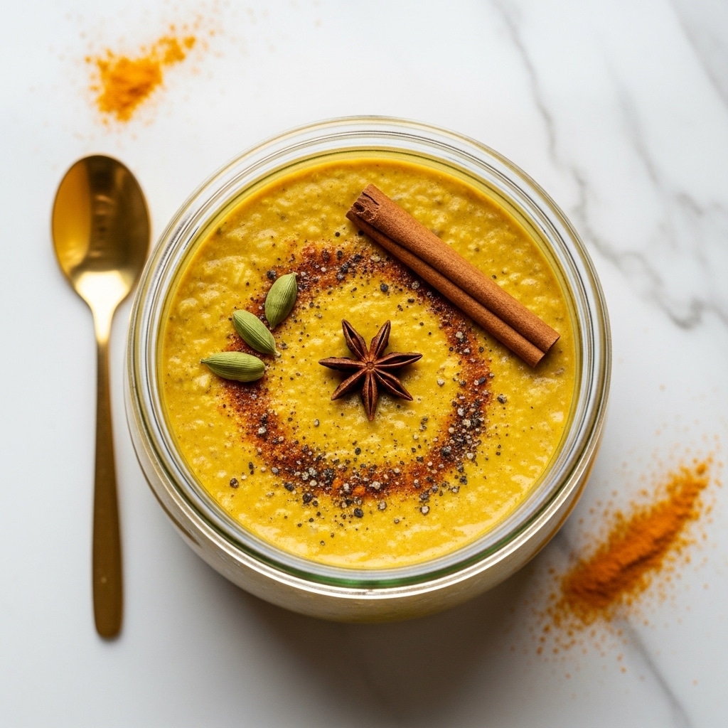 Golden Milk Overnight Oats Recipe