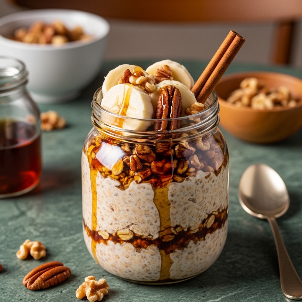 Maple Cinnamon Overnight Oats