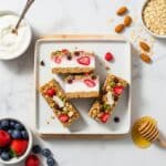 Frozen Yogurt Granola Bars