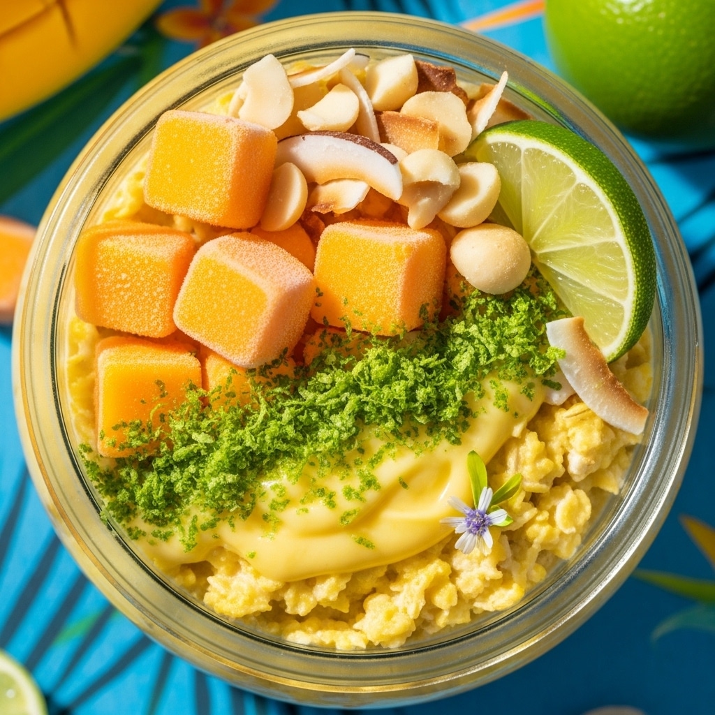 Frozen Mango Lime Oats: Easy Overnight Recipe