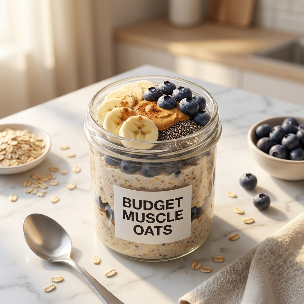 The Secret Blueprint for Bodybuilders to Build Muscle on a Budget with Overnight Oats