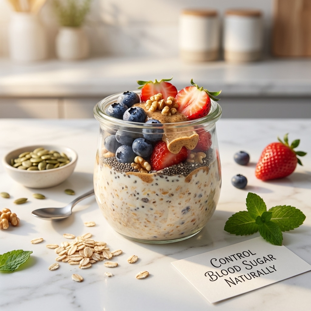 The 7-Day System for Menopausal Women to Control Blood Sugar Naturally with Overnight Oats