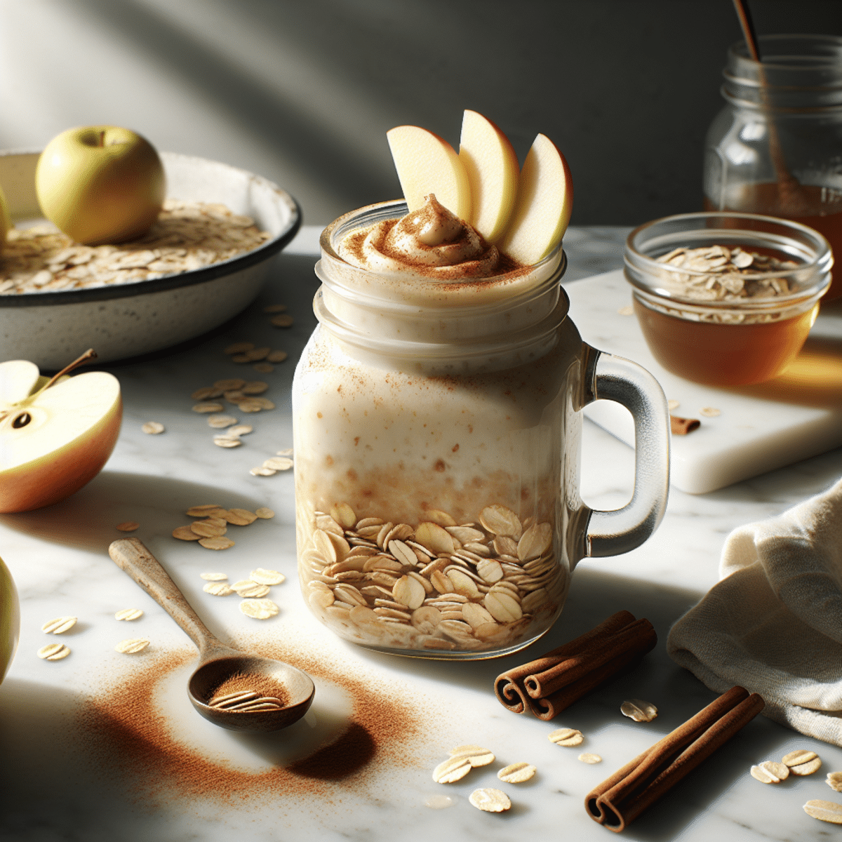 Apple Cinnamon Overnight Oats: Your Perfect Breakfast Boost