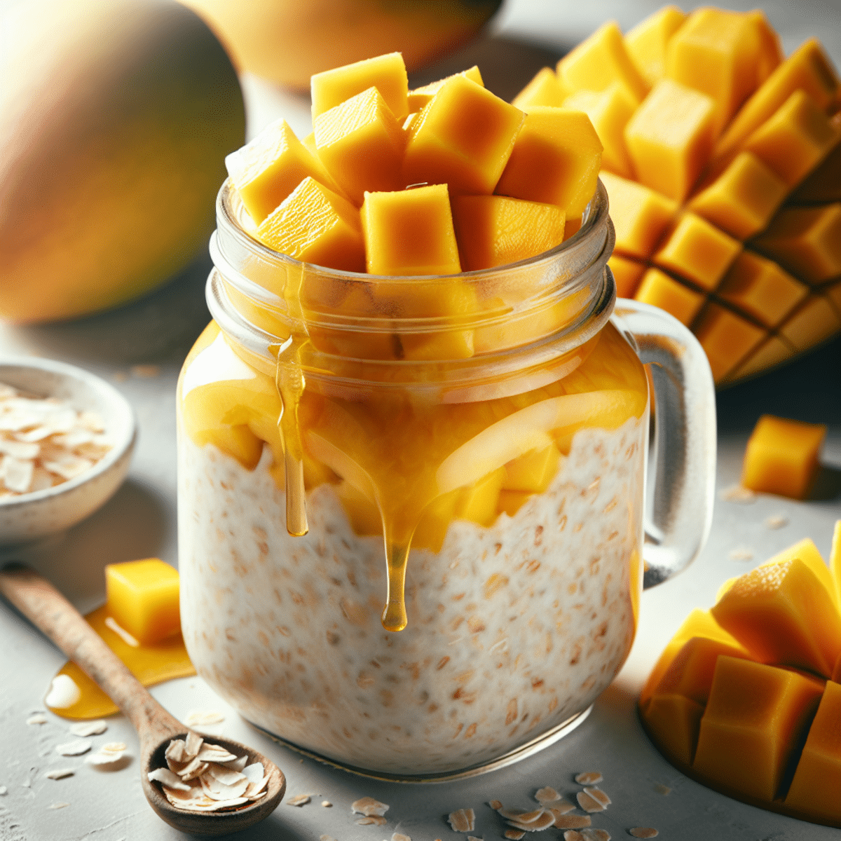Mango Overnight Oats: A Tropical Breakfast Boost
